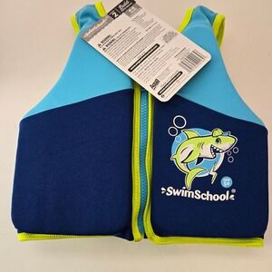 Swim School Swimming Vest Trainer Level 2 for years 4-6 up to 50 lbs UPF 50+
